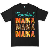 Black Thankful mama mama mama Premium Tee - Artiststas