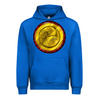 Cobalt american football round earrings Urban Hoodie - BundleAndBundleShop