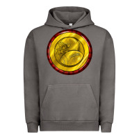 Pigment Tornado american football round earrings Urban Hoodie - BundleAndBundleShop
