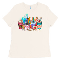 Bone art teacher coffee cup Ladies Tee - AdoDesignShop