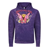 Cloud Purple brighter days ahead Vintage Hoodie - MaliasSmallBusiness
