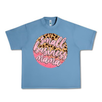 Pebble Blue small business mama Urban Heavy Tee - MaliasSmallBusiness