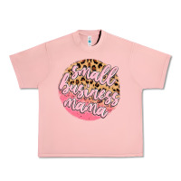 Salmon small business mama Urban Heavy Tee - MaliasSmallBusiness