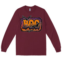Burgundy boo Long Sleeve Tee - JahusDesignShop