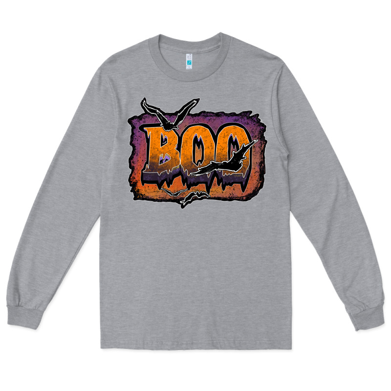 Boo Long Sleeve Tee by JahusDesignShop | Teevron