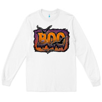 White boo Long Sleeve Tee - JahusDesignShop