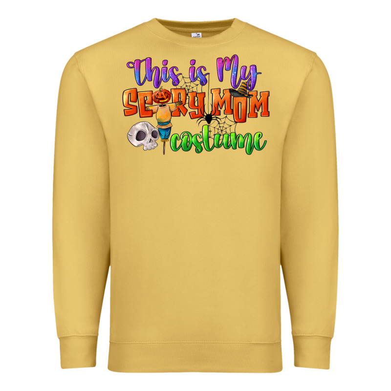 This Is My Scary Mom Costume Premium Sweatshirt by CowGirlArtShop | Teevron