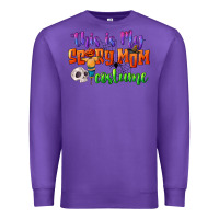 Purple this is my scary mom costume Premium Sweatshirt - CowGirlArtShop
