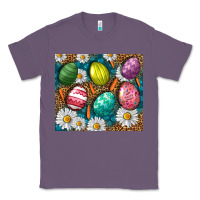 Lavender Easter eggs Classic Tee - NancyCooperArtShop