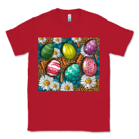Red Easter eggs Classic Tee - NancyCooperArtShop