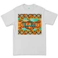Dove Grey Thankful Pumpkins Premium Tee - Artiststas