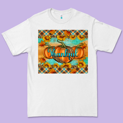 Thankful Pumpkins Premium Tee Designed By Artiststas