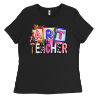 Black art teacher Ladies Tee - AdoDesignShop