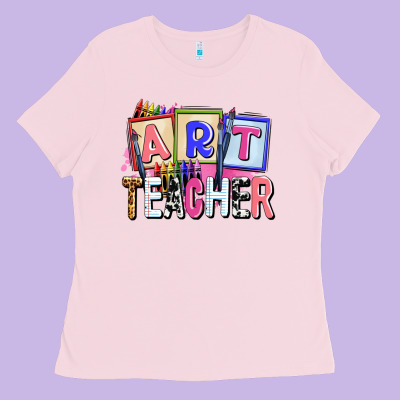 Art Teacher Ladies Tee Designed By Adodesignshop
