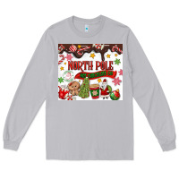 Moon Dust North Pole Hot Chocolate christmas Long Sleeve Tee - MaliasSmallBusiness