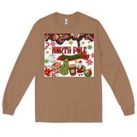 Toasted Coconut North Pole Hot Chocolate christmas Long Sleeve Tee - MaliasSmallBusiness