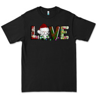Black love christmas gnome Premium Tee - AdoDesignShop