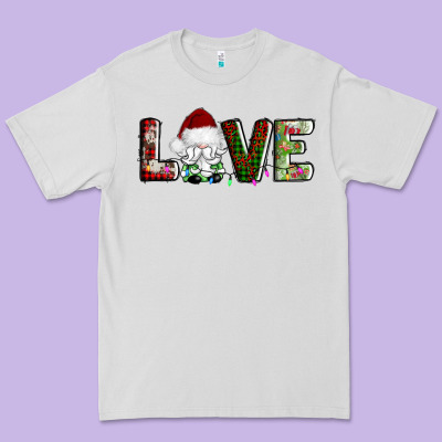 Love Christmas Gnome Premium Tee Designed By Adodesignshop