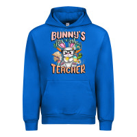 Cobalt Bunny's Favorite Teacher Easter Day Urban Hoodie - FaDigitalArtStudio
