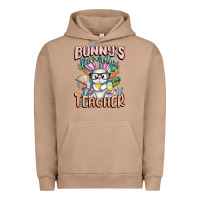 Pigment Burro Bunny's Favorite Teacher Easter Day Urban Hoodie - FaDigitalArtStudio