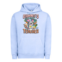 Pigment Grape Ice Bunny's Favorite Teacher Easter Day Urban Hoodie - FaDigitalArtStudio