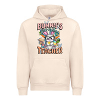 Sandshell Bunny's Favorite Teacher Easter Day Urban Hoodie - FaDigitalArtStudio