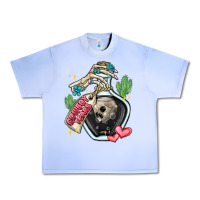 Grape Ice cowboy tears Urban Heavy Tee - MaliasSmallBusiness