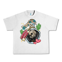 Lunar Rock cowboy tears Urban Heavy Tee - MaliasSmallBusiness