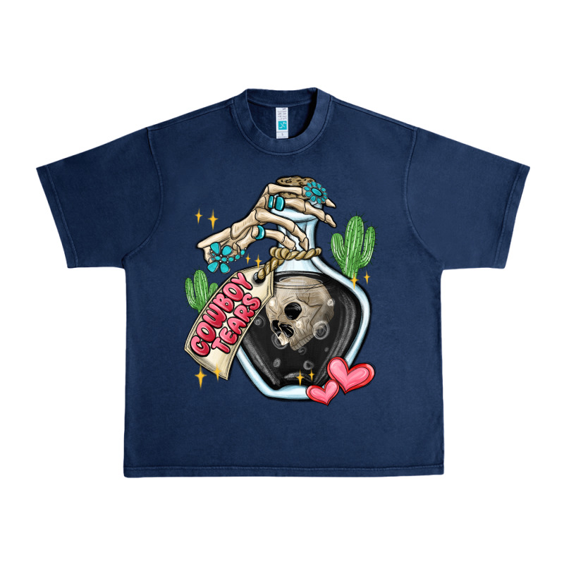 Cowboy Tears Urban Heavy Tee by MaliasSmallBusiness | Teevron