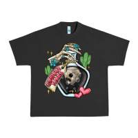 Pigment Black cowboy tears Urban Heavy Tee - MaliasSmallBusiness