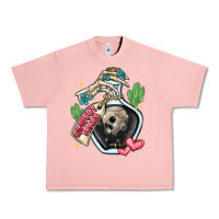 Salmon cowboy tears Urban Heavy Tee - MaliasSmallBusiness
