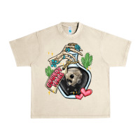 Sandshell cowboy tears Urban Heavy Tee - MaliasSmallBusiness