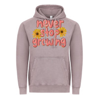 Vintage Zinc never stop growing Vintage Hoodie - MaliasSmallBusiness