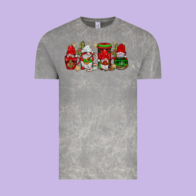 Christmas Mexican Gnomies Coffee Vintage Tee Designed By Jahusdesignshop