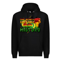 Black one month cant hold our history Premium Hoodie - CowGirlArtShop