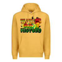Mustard one month cant hold our history Premium Hoodie - CowGirlArtShop