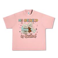 Salmon my weekend is booked Urban Heavy Tee - MaliasSmallBusiness