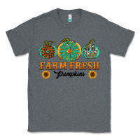 Charcoal Heather Orange glitter pumpkin Classic Tee - NancyCooperArtShop