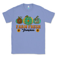 Colony Blue Orange glitter pumpkin Classic Tee - NancyCooperArtShop