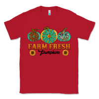 Red Orange glitter pumpkin Classic Tee - NancyCooperArtShop