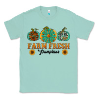 Seafoam Orange glitter pumpkin Classic Tee - NancyCooperArtShop