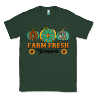 Sports Green Orange glitter pumpkin Classic Tee - NancyCooperArtShop