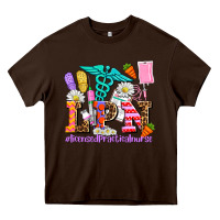 Chocolate Brown easter lpn licensed practical nurse Heavy Core Tee - AdoDesignShop