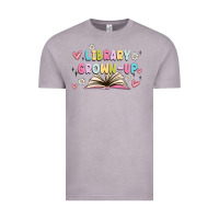 Vintage Zinc library grown up Vintage Tee - MaliasSmallBusiness