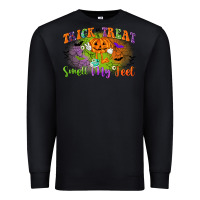 Black trick or treat smell my feet Premium Sweatshirt - CowGirlArtShop