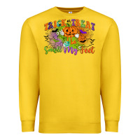 Lemon trick or treat smell my feet Premium Sweatshirt - CowGirlArtShop