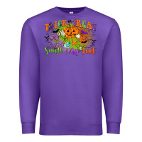 Purple trick or treat smell my feet Premium Sweatshirt - CowGirlArtShop