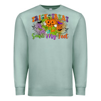 Seafoam trick or treat smell my feet Premium Sweatshirt - CowGirlArtShop