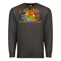 Smoke trick or treat smell my feet Premium Sweatshirt - CowGirlArtShop