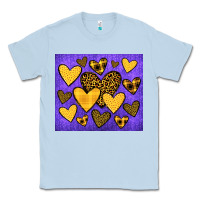 Dusty Blue team spirit color purple and gold Classic Tee - JahusDesignShop